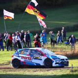 Deutsche Rallyemeisterschaft, ADAC Rallye Masters 2019; 6. Lauf, ADAC Knaus Tabbert 3-Städte-Rallye (Photo by Sascha Dörrenbächer)  #6-Dennis Rostek, VW Polo GTI R5